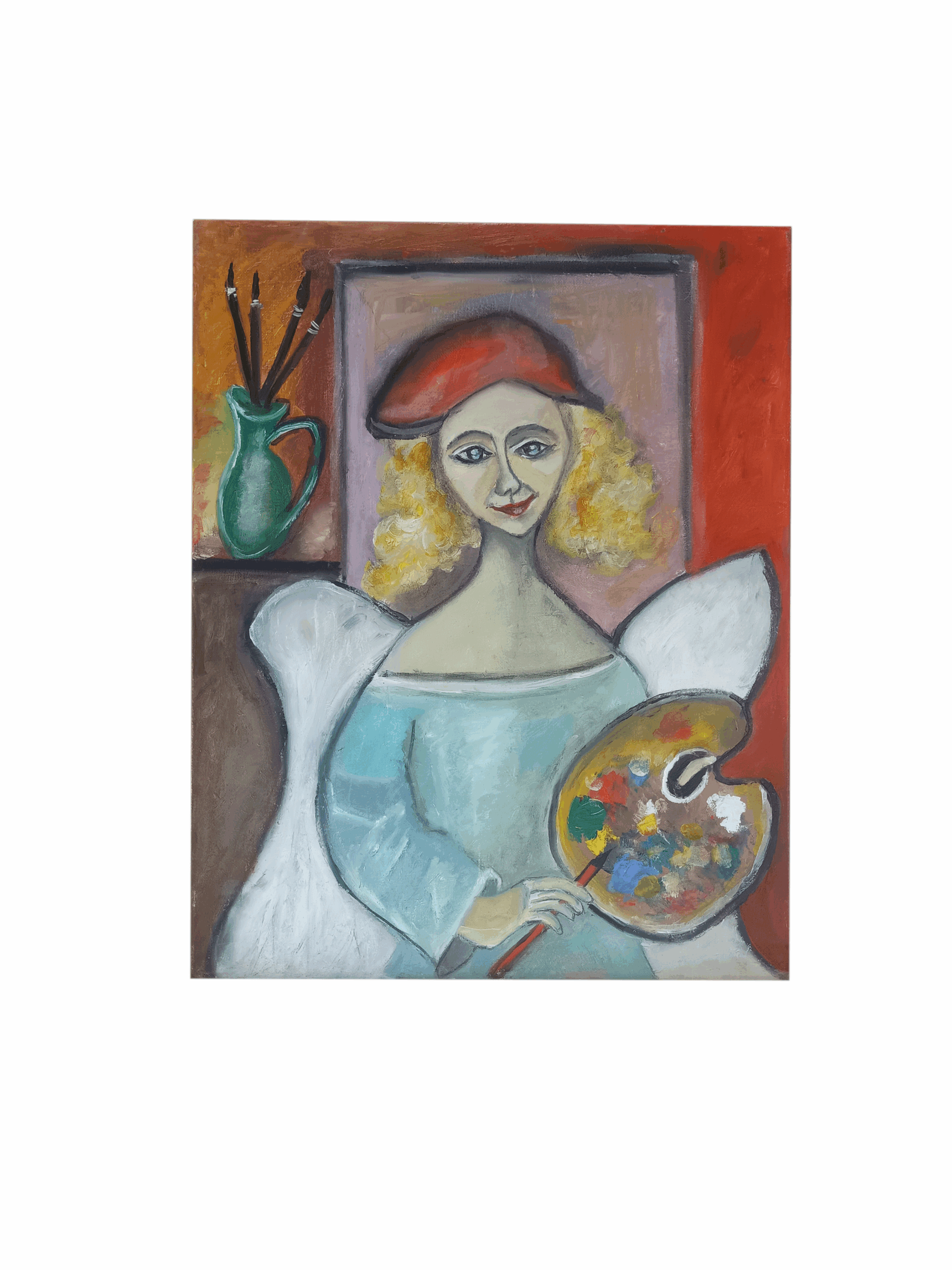 anioł malarka | mała bohema